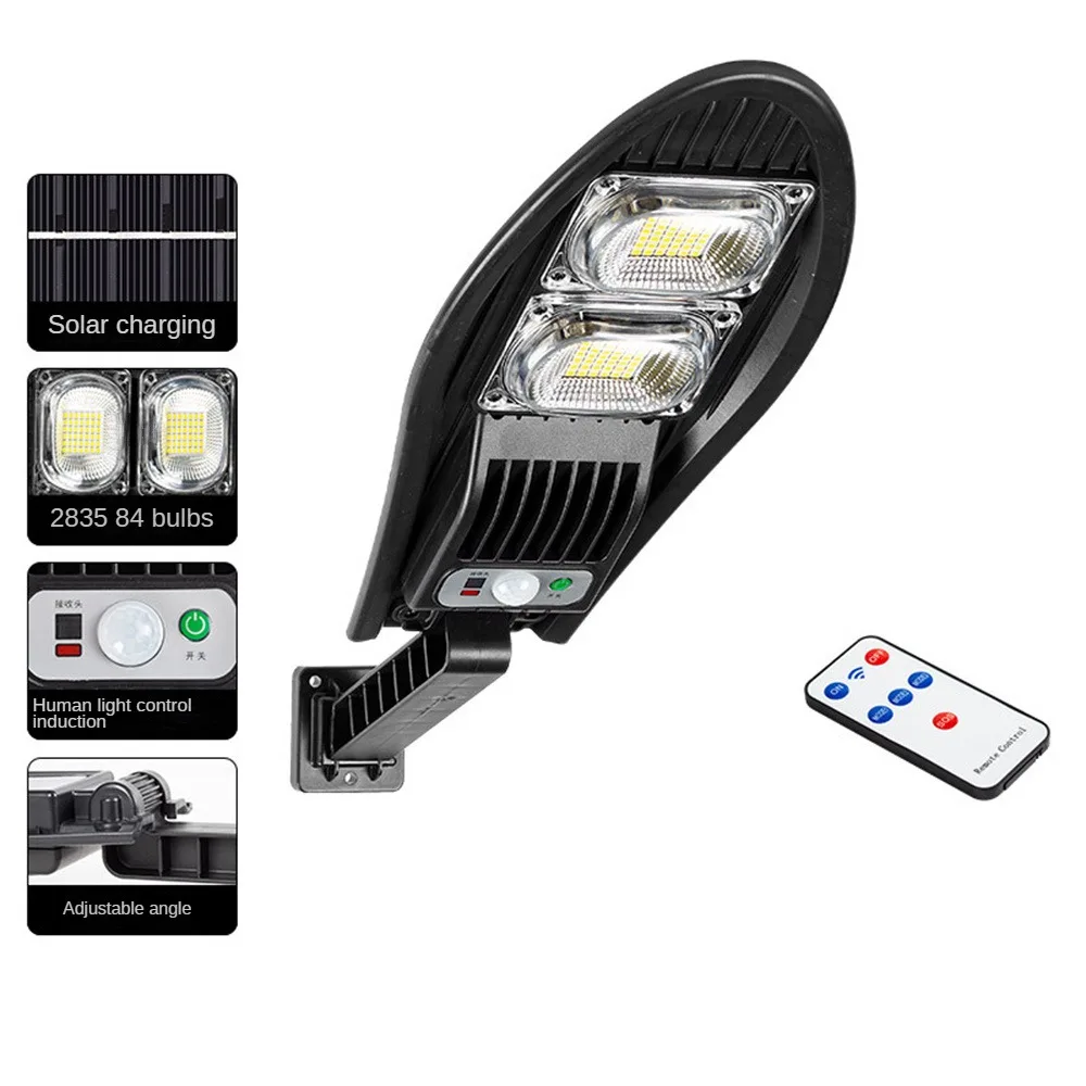 LED Solar Street Light Outdoor Induction Lighting Light-controlled Human Body Induction Street Lamp Three Function Mode Garden
LED Solar Street Light Outdoor Induction Lighting Light-controlled Human Body Induction Street Lamp Three Function Mode Garden