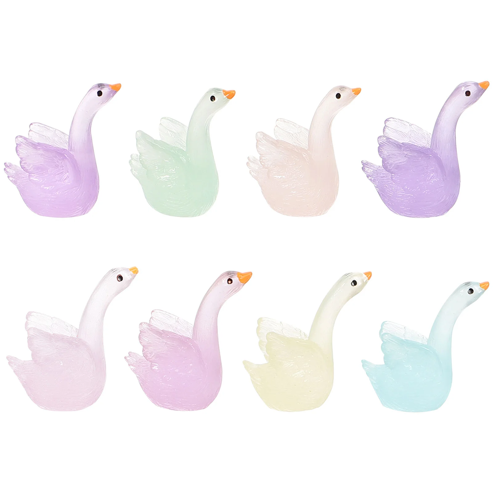 8 Pcs Swan Ornaments Mini Fairy Figurines Miniatures Adorn Statue Tiny Resin Cartoon
8 Pcs Swan Ornaments Mini Fairy Figurines Miniatures Adorn Statue Tiny Resin Cartoon