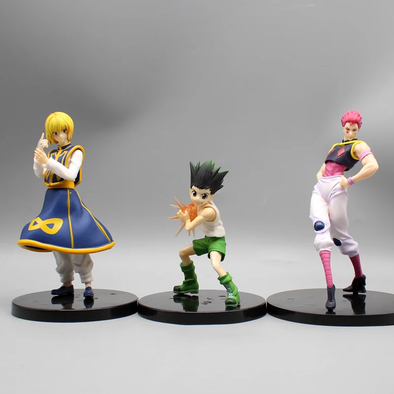 HUNTERxHUNTER Курапика фигурка 18 см Коллекционная модель куклы KILLUA GON FREECSS украшение для