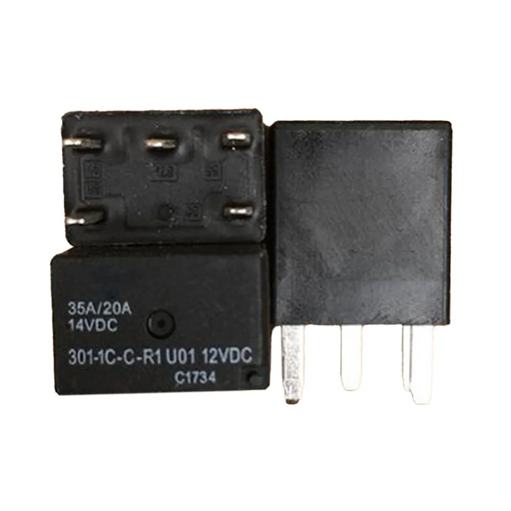 

100% Brand New Durable High Quality Hot Sale Relay 12 V DC 12VDC 5-Pin 301-1C-C-R1 960 MW Silver Tin Oxide U01