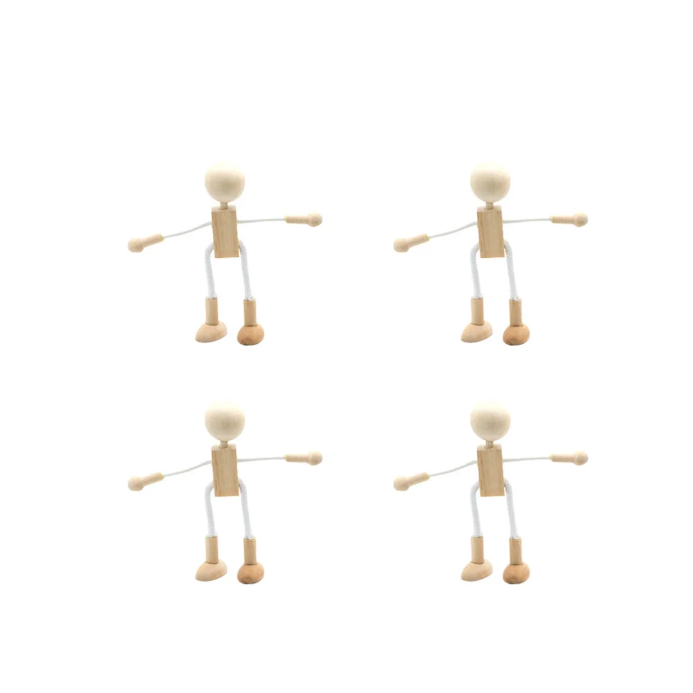 4 Pcs Wood Crafts Kids Painted Statuette M DIY Peg Unfinished Dolls Wooden Shapable Robot Yellow Educational Toys Toddler
4 Pcs Wood Crafts Kids Painted Statuette M DIY Peg Unfinished Dolls Wooden Shapable Robot Yellow Educational Toys Toddler