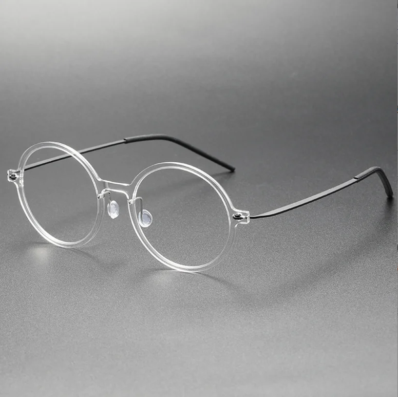 Round Frame Pure Titanium Prescription Myopia Eyeglasses Retro Men Optical Eyewear Anti Radiation Ultralight Glasses for Women
Round Frame Pure Titanium Prescription Myopia Eyeglasses Retro Men Optical Eyewear Anti Radiation Ultralight Glasses for Women