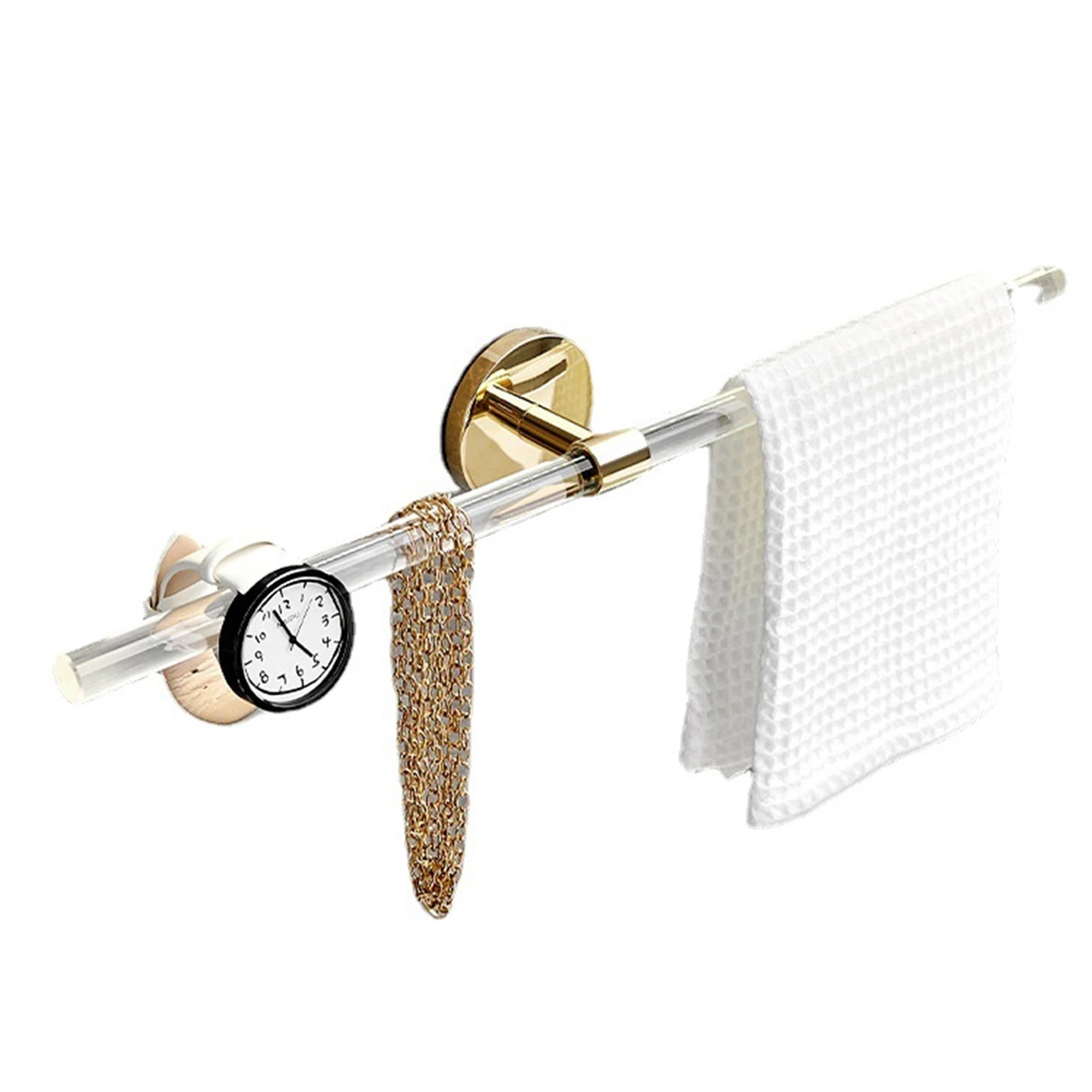 Acrylic Towel Bar Wall Mounted Towel Rack Modern Bracket Wall-Mounted Towel Rack Modern Towel Hanger Home Accessories
Acrylic Towel Bar Wall Mounted Towel Rack Modern Bracket Wall-Mounted Towel Rack Modern Towel Hanger Home Accessories