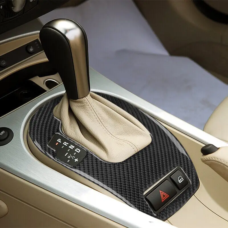 Gear Shift Knob Cover For BMW Z4 E85 2003-2008 Carbon Fiber Interior Automatic Gear Shift Cover Trim
Gear Shift Knob Cover For BMW Z4 E85 2003-2008 Carbon Fiber Interior Automatic Gear Shift Cover Trim