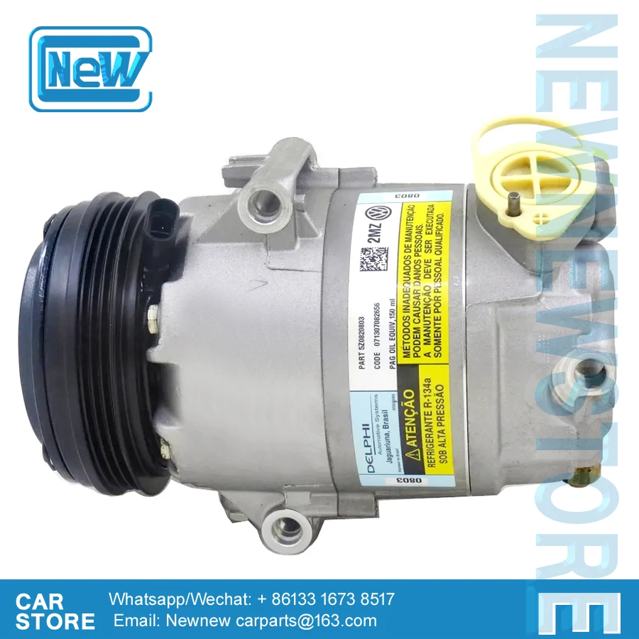 NEW AUTO AC Compressor For VW Golf FOX GOL COD CROSSFOX SAVEIRO VOYAGE SPACEFOX POLO 5U0820803 CS20053 5U0820803A 5U0820803J
NEW AUTO AC Compressor For VW Golf FOX GOL COD CROSSFOX SAVEIRO VOYAGE SPACEFOX POLO 5U0820803 CS20053 5U0820803A 5U0820803J