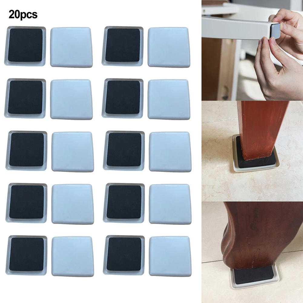 20 Pcs Square Furniture Moving Sliders Self Adhesive Furniture Glides Floor For Hardwood Floors Carpet Accessories
20 Pcs Square Furniture Moving Sliders Self Adhesive Furniture Glides Floor For Hardwood Floors Carpet Accessories