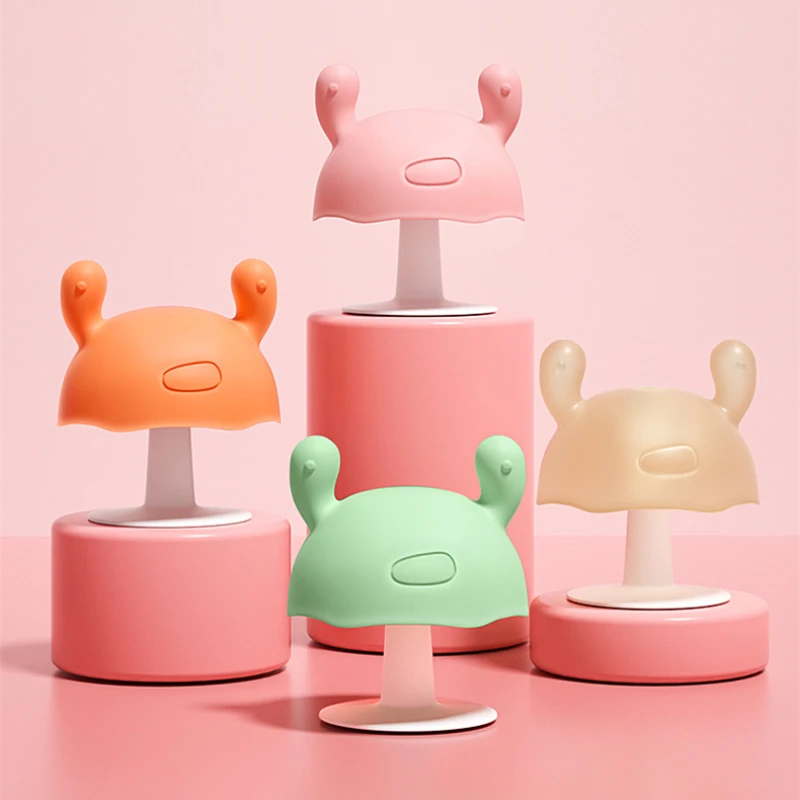 Cute Baby Mushroom Teether Food Grade Silicone Pacifying Molar Bar Toys for Newborn Baby Teeth Dental Safty Care Chewing Toys
Cute Baby Mushroom Teether Food Grade Silicone Pacifying Molar Bar Toys for Newborn Baby Teeth Dental Safty Care Chewing Toys