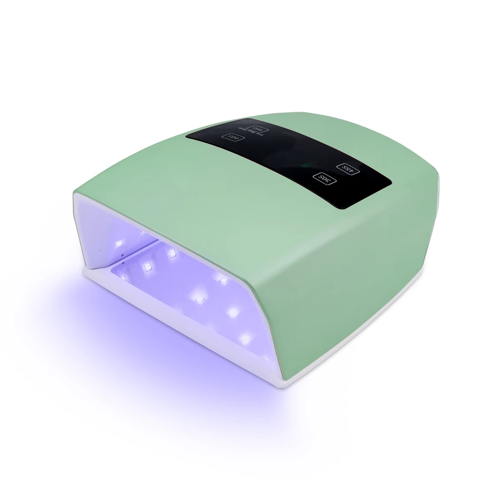 96W Pro Cordless UV LED Nail Lamp White Light Manicure Battery Nail Dryer Curing Gel Polish High Power 45pcs LEDs Rechargeable
96W Pro Cordless UV LED Nail Lamp White Light Manicure Battery Nail Dryer Curing Gel Polish High Power 45pcs LEDs Rechargeable