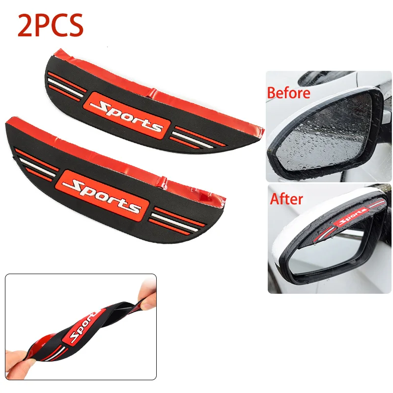 2pcs Car Rearview Mirror Rain Eyebrow Rain Shield Universal Rearview Mirror Cover Rainy Safe Driving Accessories
2pcs Car Rearview Mirror Rain Eyebrow Rain Shield Universal Rearview Mirror Cover Rainy Safe Driving Accessories