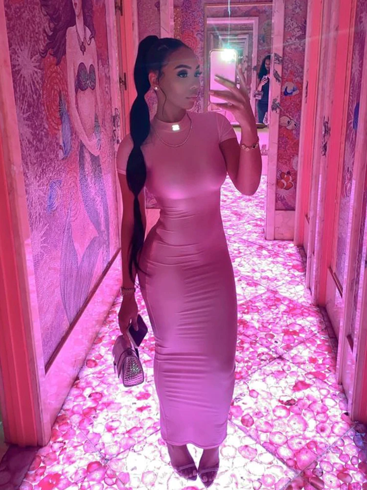 Fashion Sexy Club Women Dresses Streetwear Regular Casual Solid Turtleneck Sleeve Vestidos Slim Skinny Elegant split Party Robes
Fashion Sexy Club Women Dresses Streetwear Regular Casual Solid Turtleneck Sleeve Vestidos Slim Skinny Elegant split Party Robes