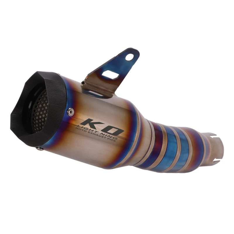 For KAWASAKI Ninja400 ninja 250 17-2020 51MM Motorcycle Escape Exhaust System Tail Muffler Slip On Mid Pipe Link Titanium alloy
For KAWASAKI Ninja400 ninja 250 17-2020 51MM Motorcycle Escape Exhaust System Tail Muffler Slip On Mid Pipe Link Titanium alloy