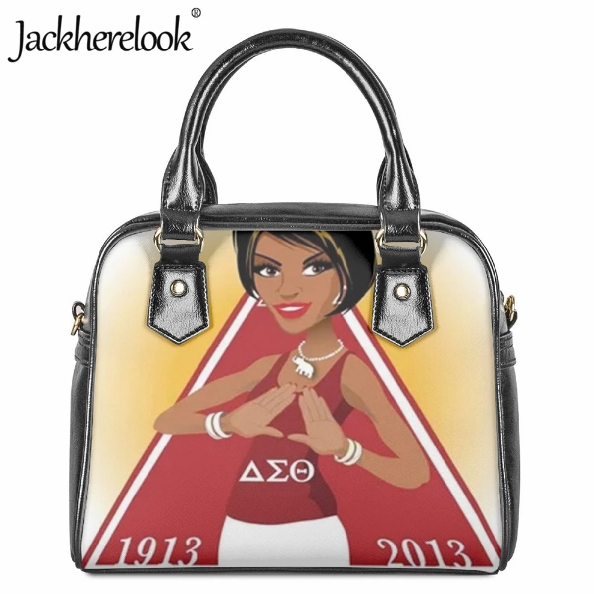 Jackherelook Delta Sigma Theta Sorority Printed Messenger Bag for Women Fashion Trend Shoulder Bag New Hot Sale Party Handbags
Jackherelook Delta Sigma Theta Sorority Printed Messenger Bag for Women Fashion Trend Shoulder Bag New Hot Sale Party Handbags