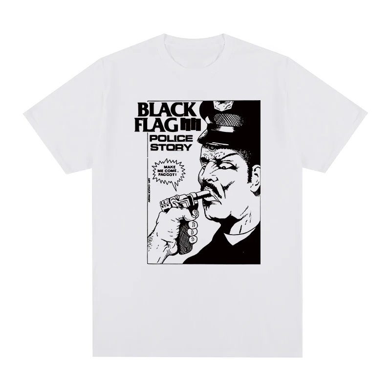 Black Flag Fashion Print Streetwear Punk Rock Band t-shirt Cotton Men T shirt New TEE TSHIRT Womens tops
Black Flag Fashion Print Streetwear Punk Rock Band t-shirt Cotton Men T shirt New TEE TSHIRT Womens tops