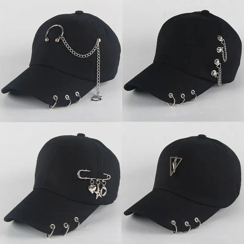Men'S And Women'S Baseball Cap Ring Chain Sports Cap Cotton Fashion Outdoor Sun Hat Leisure Summer Riding Hat With Ring Chain
Men'S And Women'S Baseball Cap Ring Chain Sports Cap Cotton Fashion Outdoor Sun Hat Leisure Summer Riding Hat With Ring Chain
