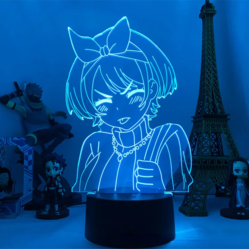 Rent A Girlfriend3D Night Light Japanese Anime Colorful Gradient Gift Light Bedroom Study Decoration LED Night Light Lamps
Rent A Girlfriend3D Night Light Japanese Anime Colorful Gradient Gift Light Bedroom Study Decoration LED Night Light Lamps