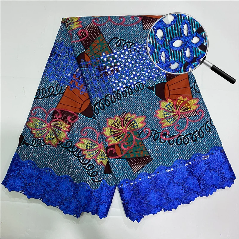 6yard wax Lace Fabric With Scarf Dubai Heavy Beaded Embroidery African Fabrics 100% Cotton Swiss voile Lace in Switzerland
6yard wax Lace Fabric With Scarf Dubai Heavy Beaded Embroidery African Fabrics 100% Cotton Swiss voile Lace in Switzerland