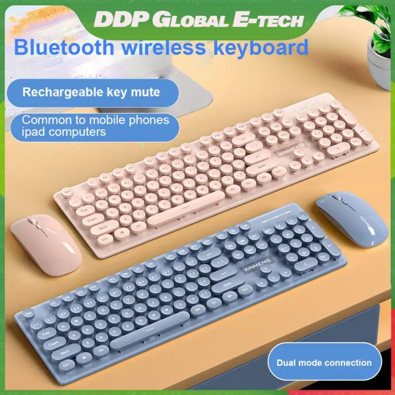 Rechargeable Mechanical Keyboard Mous Ergonomic Laptop Keyboard Dual Mode 2.4g Keyboard And Mouse For Tablet Windows
Rechargeable Mechanical Keyboard Mous Ergonomic Laptop Keyboard Dual Mode 2.4g Keyboard And Mouse For Tablet Windows