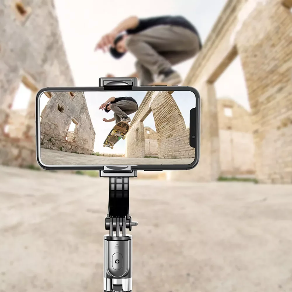 new Mobile Phone Wireless Bluetooth Selfie Stick Tripod Anti-shake Handheld Balance Stabilizer
new Mobile Phone Wireless Bluetooth Selfie Stick Tripod Anti-shake Handheld Balance Stabilizer