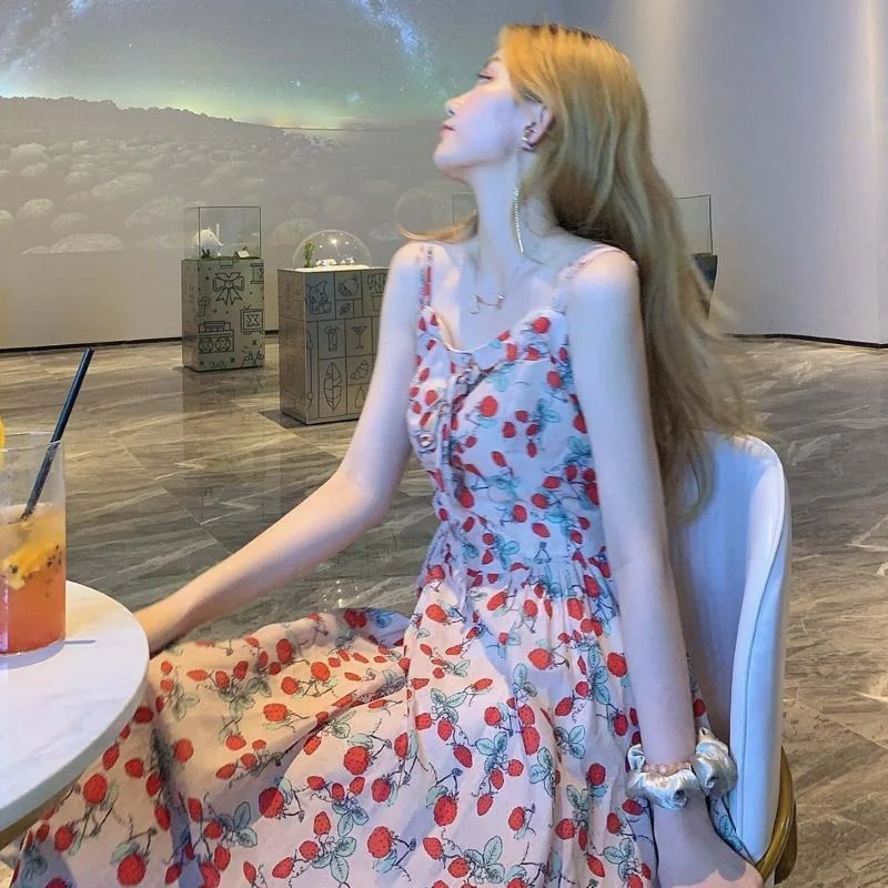 Dresses for Women 2023 Midi Woman Dress Fancy Bandage Slip Strawberry Clothes Sundress Offer Free Shipping Korean Style Vintage
Dresses for Women 2023 Midi Woman Dress Fancy Bandage Slip Strawberry Clothes Sundress Offer Free Shipping Korean Style Vintage