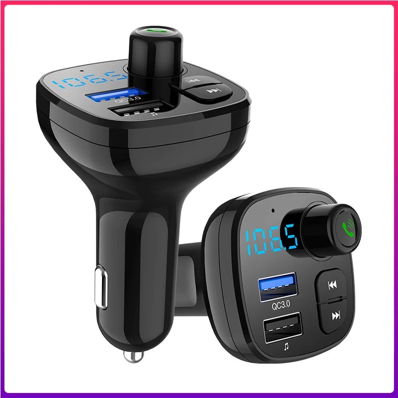 Car MP3 Music Player Bluetooth 5.0 Receiver FM Transmitter Radio Adapter Dual USB QC3.0 Charger U Disk / TF Card Lossless Music
Car MP3 Music Player Bluetooth 5.0 Receiver FM Transmitter Radio Adapter Dual USB QC3.0 Charger U Disk / TF Card Lossless Music