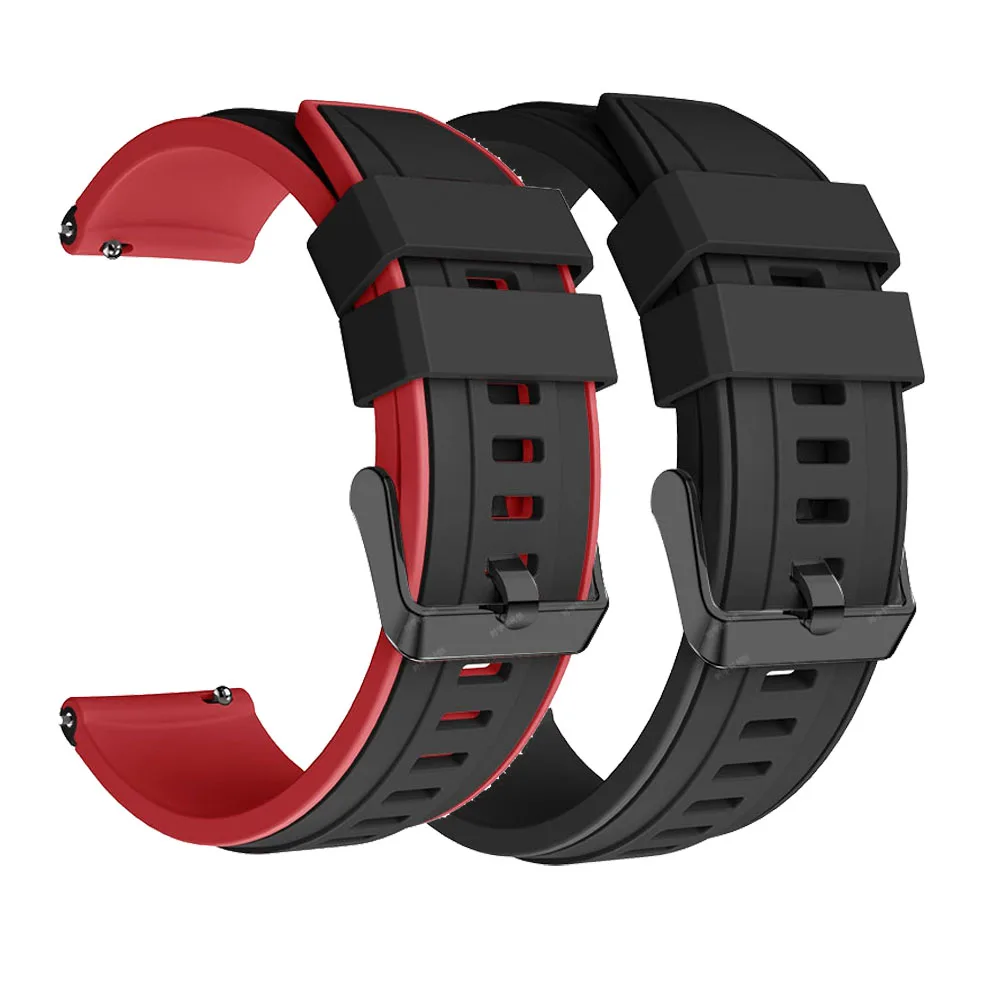 

GTR4 Silicone Watch Band for Huami Amazfit Pace/Stratos /GTR 4 3 2 2e 47mm Strap 22mm Bracelet GTR3 Pro/ GTR2 /GTR2E Watchband