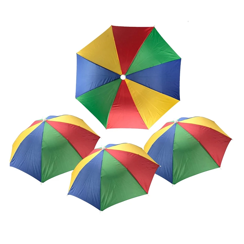 4Pieces Rainbow Umbrella Hat Umbrella Sun Hat Adjustable Umbrella Hats for Adults Kids Outdoor Fishing Gardening Camping
4Pieces Rainbow Umbrella Hat Umbrella Sun Hat Adjustable Umbrella Hats for Adults Kids Outdoor Fishing Gardening Camping