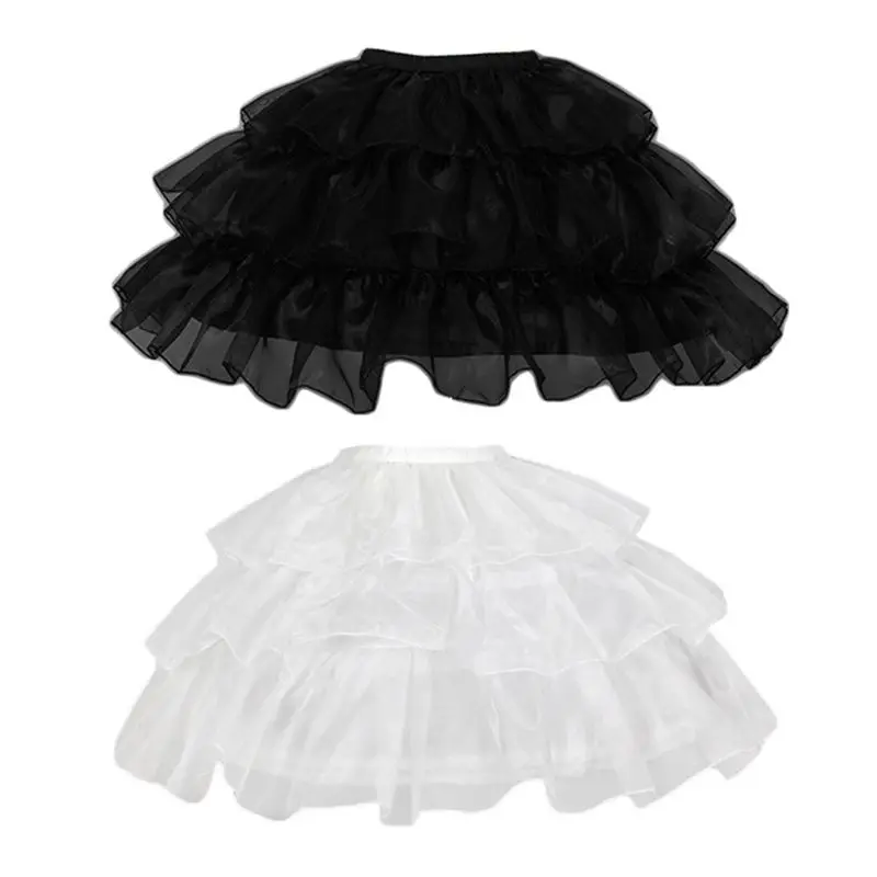 Womens 3 Hoops Short Petticoat Skirt Tiered Tulle Dress Crinoline Slip Adjustable Underskirt with Removable Fish
Womens 3 Hoops Short Petticoat Skirt Tiered Tulle Dress Crinoline Slip Adjustable Underskirt with Removable Fish