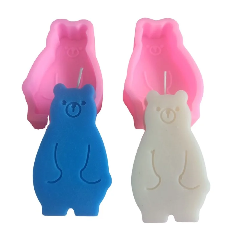 Cute Bear Candle Soap DIY Molds Food Grade Silicone Molds for Soap Making Cute Toys for Kids Scented Candles Molds DIY Gifts
Cute Bear Candle Soap DIY Molds Food Grade Silicone Molds for Soap Making Cute Toys for Kids Scented Candles Molds DIY Gifts