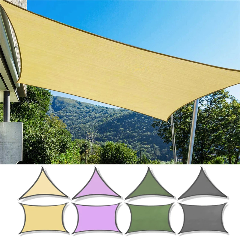 Sun Shade Sail Triangle Rectangle Outdoor UV Block Sunshade Sail Waterproof Durable Oxford for Patio Yard Lawn Swimming Pool
Sun Shade Sail Triangle Rectangle Outdoor UV Block Sunshade Sail Waterproof Durable Oxford for Patio Yard Lawn Swimming Pool