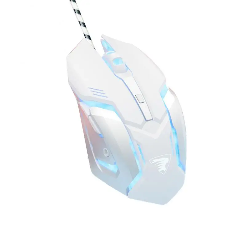 Luminous Wired Mouse 3200dpi E-sports Game Mouse Mechanical Usb Mute Wired Mice Girl Gift Ergonomics Computer Mouse Adjustable
Luminous Wired Mouse 3200dpi E-sports Game Mouse Mechanical Usb Mute Wired Mice Girl Gift Ergonomics Computer Mouse Adjustable