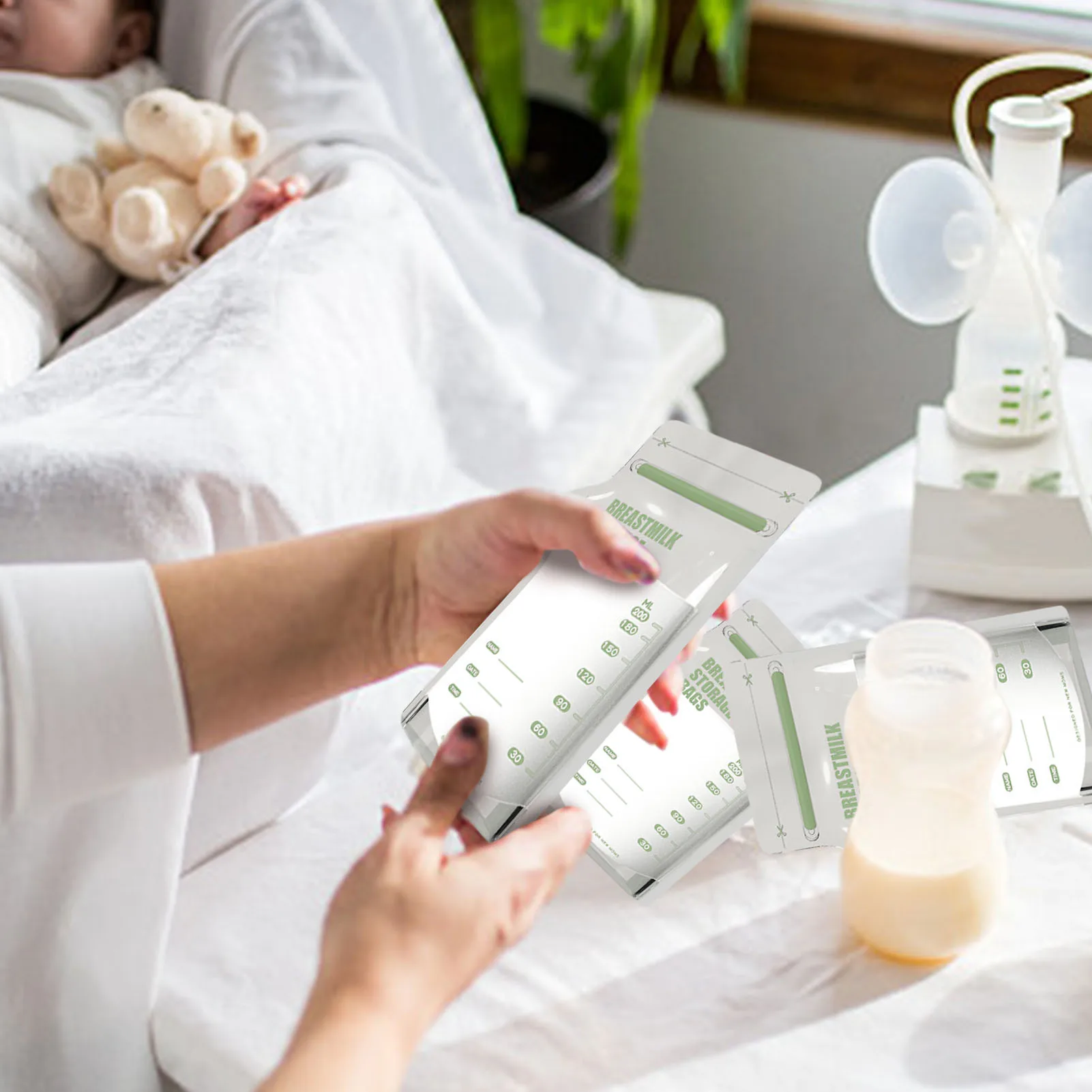 Breast Milk Storing Containers 7 Oz Breast Milk Storage Ready To UseEasy Pour Spout Double Seal Pre-Sterilized BPA Free Write-On
Breast Milk Storing Containers 7 Oz Breast Milk Storage Ready To UseEasy Pour Spout Double Seal Pre-Sterilized BPA Free Write-On
