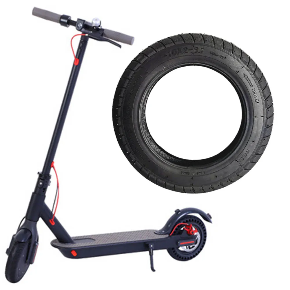 10 Inch Inflated Tyre For Xiaomi M365 Scooter Refit 10x2-6.1 Thickened Tire High Quality Replacement Electric Scooter Parts
10 Inch Inflated Tyre For Xiaomi M365 Scooter Refit 10x2-6.1 Thickened Tire High Quality Replacement Electric Scooter Parts