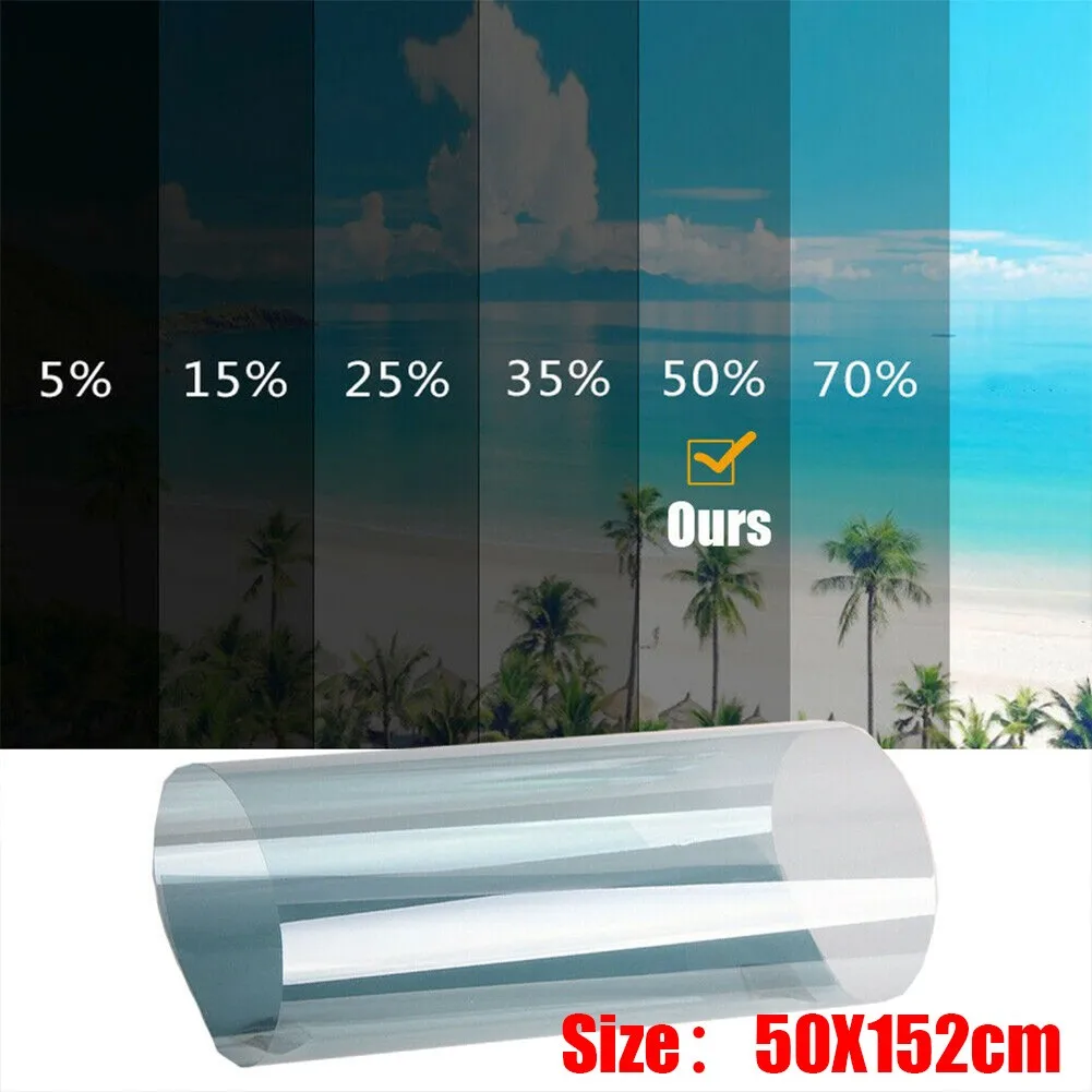 1pc Casement Film VLT20%-75% Car Front Windshield Tint Film Solar Protectio Shading Sunscreen Thermal Insulation Film
1pc Casement Film VLT20%-75% Car Front Windshield Tint Film Solar Protectio Shading Sunscreen Thermal Insulation Film