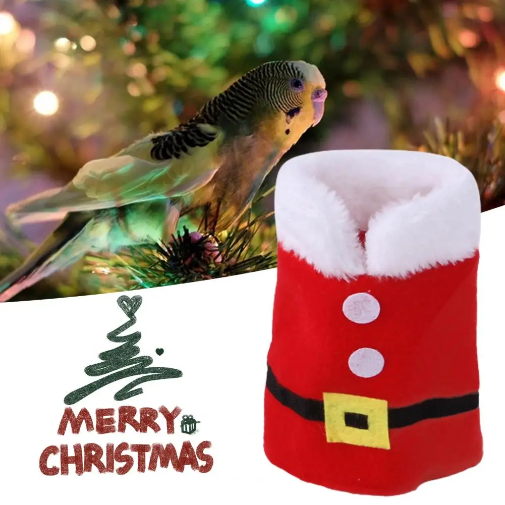 Useful Parrot Outfit Detailed Coral Velvet Santa Claus Style Bird Outfit Parrot Clothes Parrot Clothes 
Useful Parrot Outfit Detailed Coral Velvet Santa Claus Style Bird Outfit Parrot Clothes Parrot Clothes