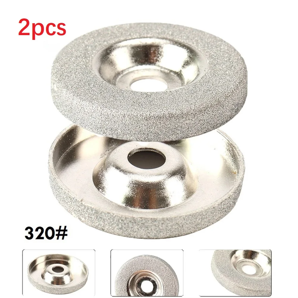 2pcs 50mm Diamond Grinding Wheels 320# Grits Coated Cutting Grinding Tool For Woodworking Construction Industry Power Tool
2pcs 50mm Diamond Grinding Wheels 320# Grits Coated Cutting Grinding Tool For Woodworking Construction Industry Power Tool