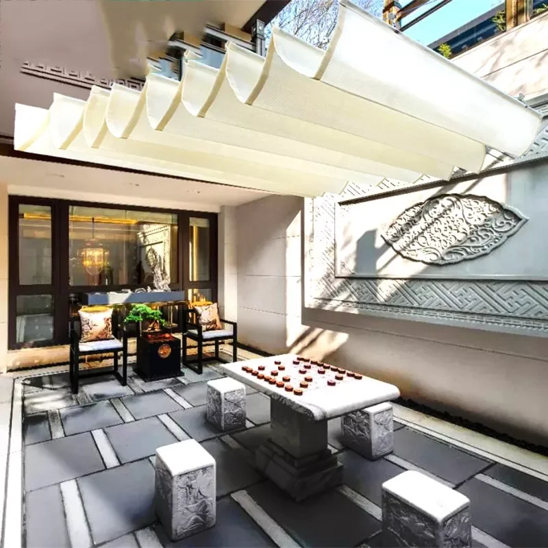 Customizable White Telescopic Wave Sun Shade Net Garden Courtyard Pavilion Canopy People Protection Breathable Sunshade Nets
Customizable White Telescopic Wave Sun Shade Net Garden Courtyard Pavilion Canopy People Protection Breathable Sunshade Nets