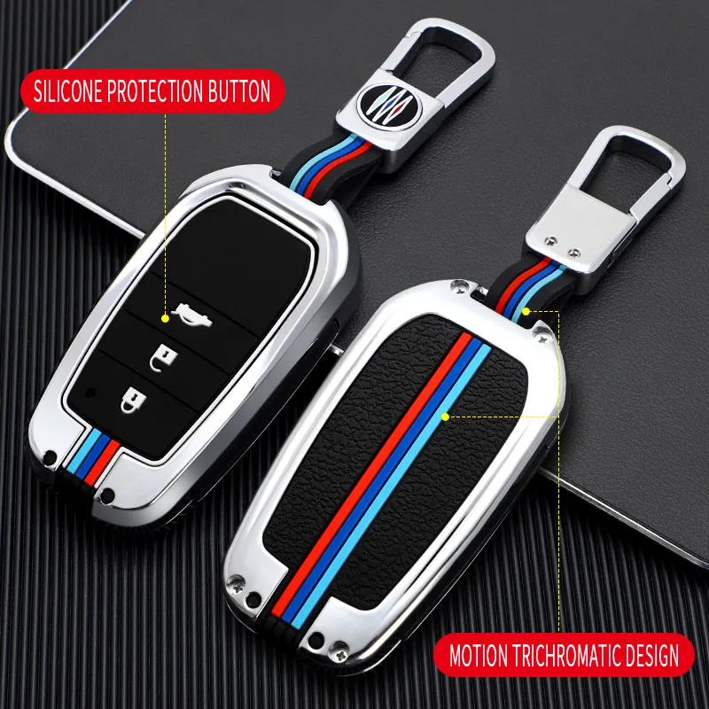 Zinc Alloy Car Key Cover for Toyota RAV4 Land Cruiser Reiz 86 New Corolla Crown Prado Keychain Remote Fob Protector Case
Zinc Alloy Car Key Cover for Toyota RAV4 Land Cruiser Reiz 86 New Corolla Crown Prado Keychain Remote Fob Protector Case