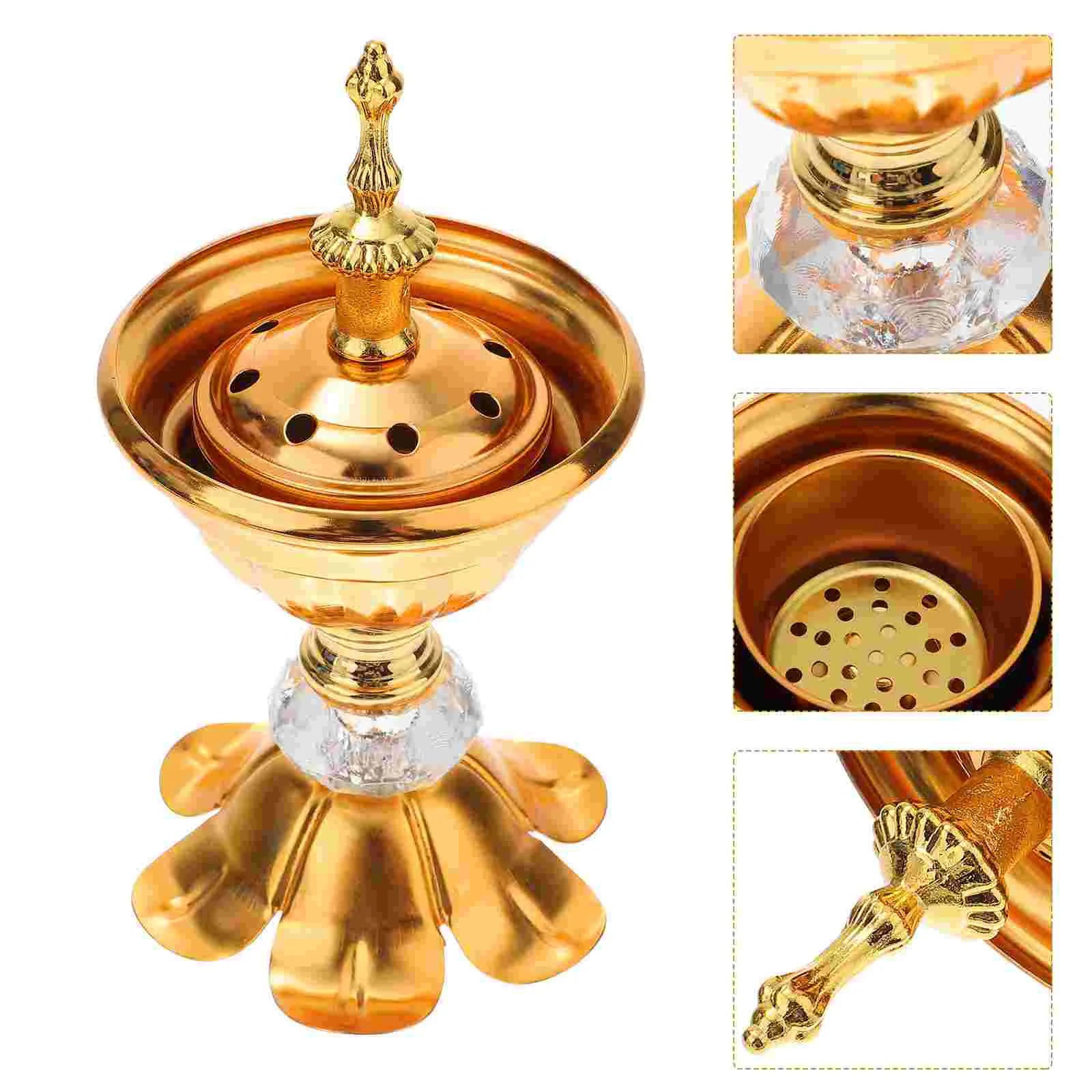 Powder Incense Burner Candle Holder Middle East Iron Aromatherapy Holder 
Powder Incense Burner Candle Holder Middle East Iron Aromatherapy Holder