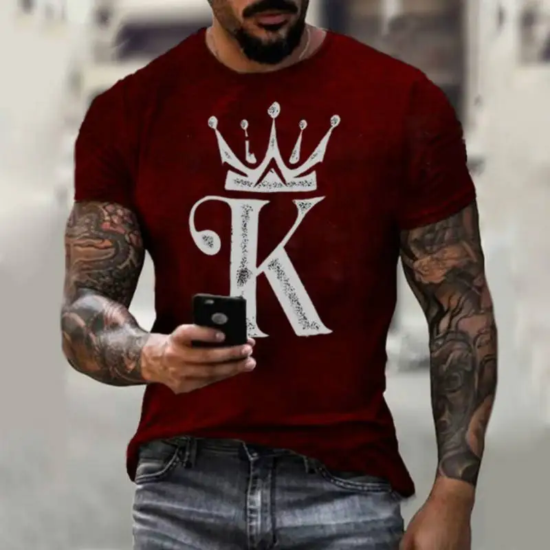 Fashion Men's T-Shirts Crown King 3D Print Oversized Garment for Summer Short Sleeve Tees 2022 O Neck Unisex T-Shirts Sweatshirt
Fashion Men's T-Shirts Crown King 3D Print Oversized Garment for Summer Short Sleeve Tees 2022 O Neck Unisex T-Shirts Sweatshirt