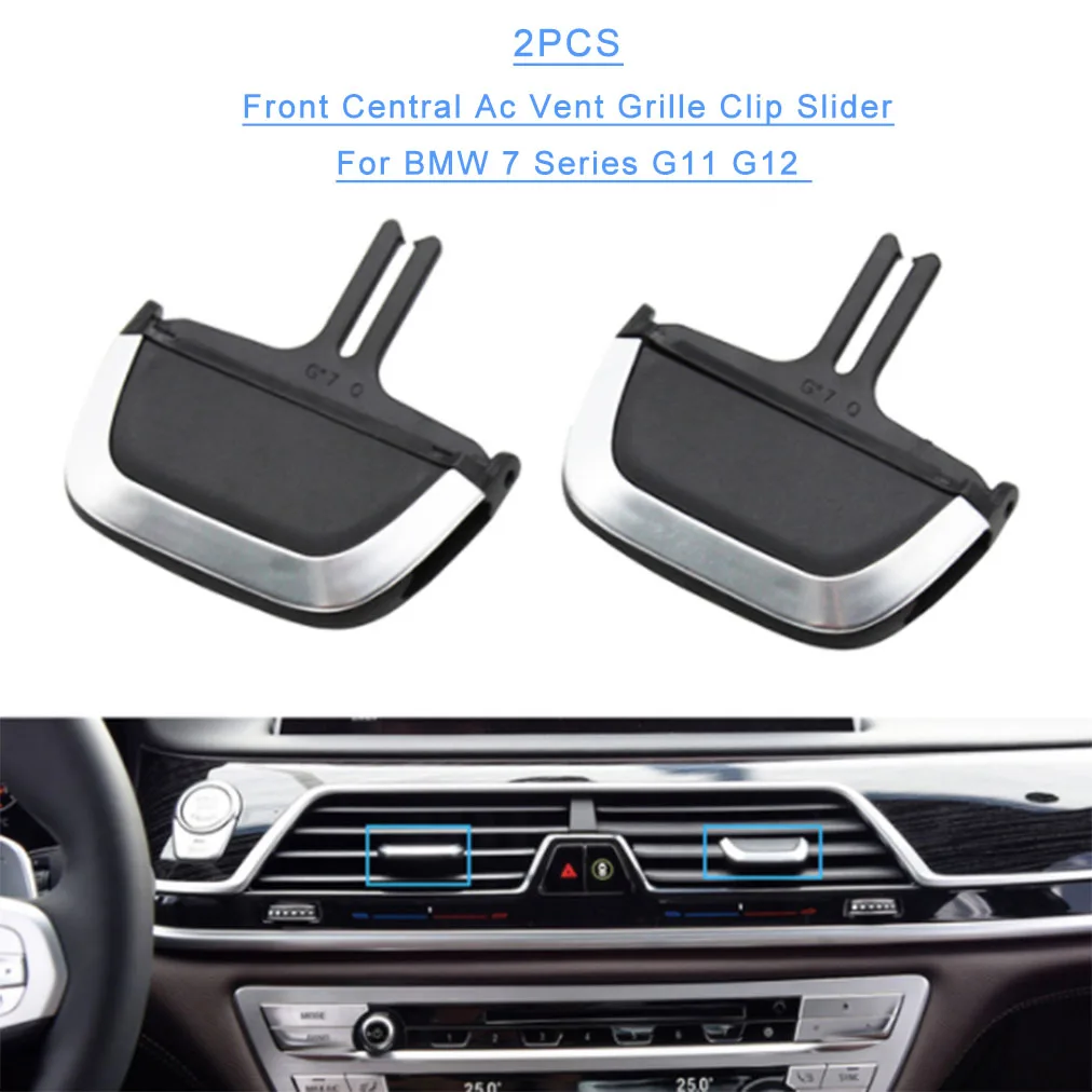 2 шт., передняя Центральная решетка вентиляционного отверстия для BMW 7 серии G11 G12
2 шт., передняя Центральная решетка вентиляционного отверстия для BMW 7 серии G11 G12
