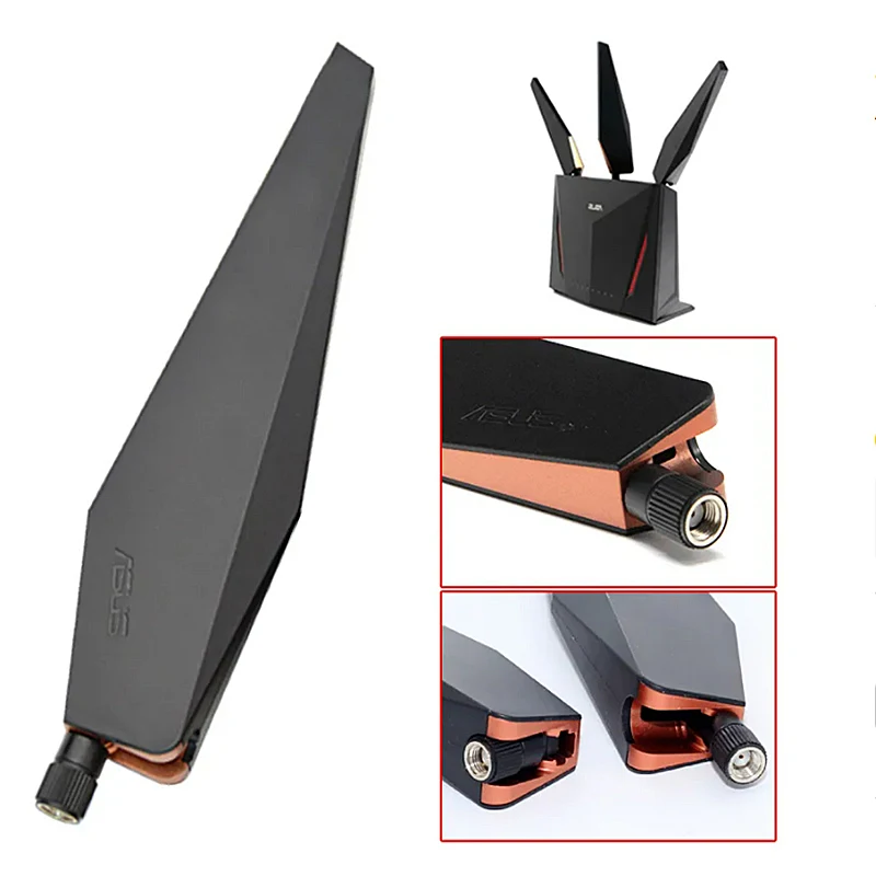 Беспроводной маршрутизатор для ASUS GT-AC5300, беспроводная сетевая карта AP, антенна SMA, двухчастотная всенаправленная антенна