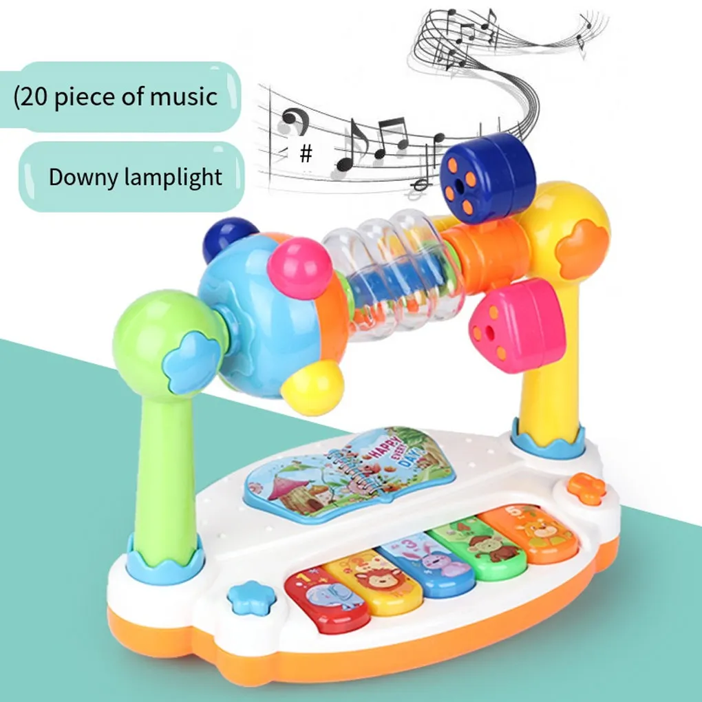 5 Keys Electronic Children Piano Keyboard Music Singing Early Educational Toys Rotating Musical Instrument Holiday Gift
5 Keys Electronic Children Piano Keyboard Music Singing Early Educational Toys Rotating Musical Instrument Holiday Gift