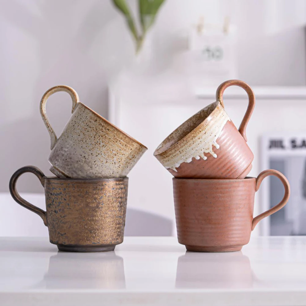 Ceramic Hand Painted Coffee Cup Creative Vintage Mugs Cafe Bar Supplies Embossed Personality Breakfast Cup Mug Birthday Gifts
Ceramic Hand Painted Coffee Cup Creative Vintage Mugs Cafe Bar Supplies Embossed Personality Breakfast Cup Mug Birthday Gifts