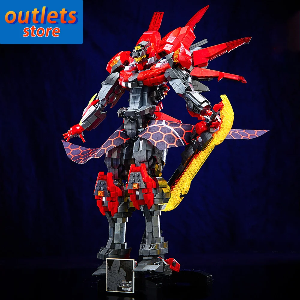 Creative Expert Kaiadie Mecha Super Transformation Robot DK5006 Moc Technical Buliding Block Bricks Model Boys Kids Toys 2365pcs
Creative Expert Kaiadie Mecha Super Transformation Robot DK5006 Moc Technical Buliding Block Bricks Model Boys Kids Toys 2365pcs