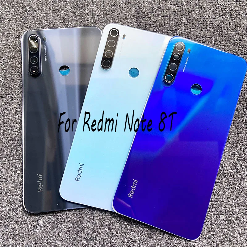 New For Xiaomi Redmi Note 8T Battery Cover Back Glass Housing Rear Door Case With Camera Lens
New For Xiaomi Redmi Note 8T Battery Cover Back Glass Housing Rear Door Case With Camera Lens