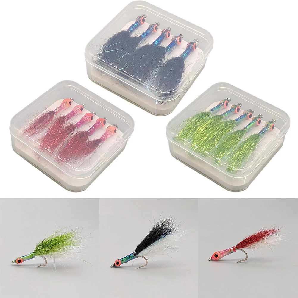 5pcs Fly Fishing Fly Hook Bait Lures 3D Fish Eyes Lure For Bass Trout Seawater Freshwater Fishing Flies Lure Baits
5pcs Fly Fishing Fly Hook Bait Lures 3D Fish Eyes Lure For Bass Trout Seawater Freshwater Fishing Flies Lure Baits