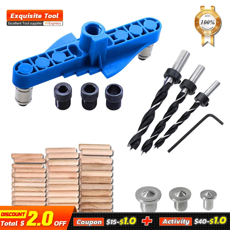 Centering Wood Hole Drilling Scriber Locator Drill Bit Set Woodworking Hole Jig Kit Puncher DIY Carpentry Tool Round Tenon
Centering Wood Hole Drilling Scriber Locator Drill Bit Set Woodworking Hole Jig Kit Puncher DIY Carpentry Tool Round Tenon