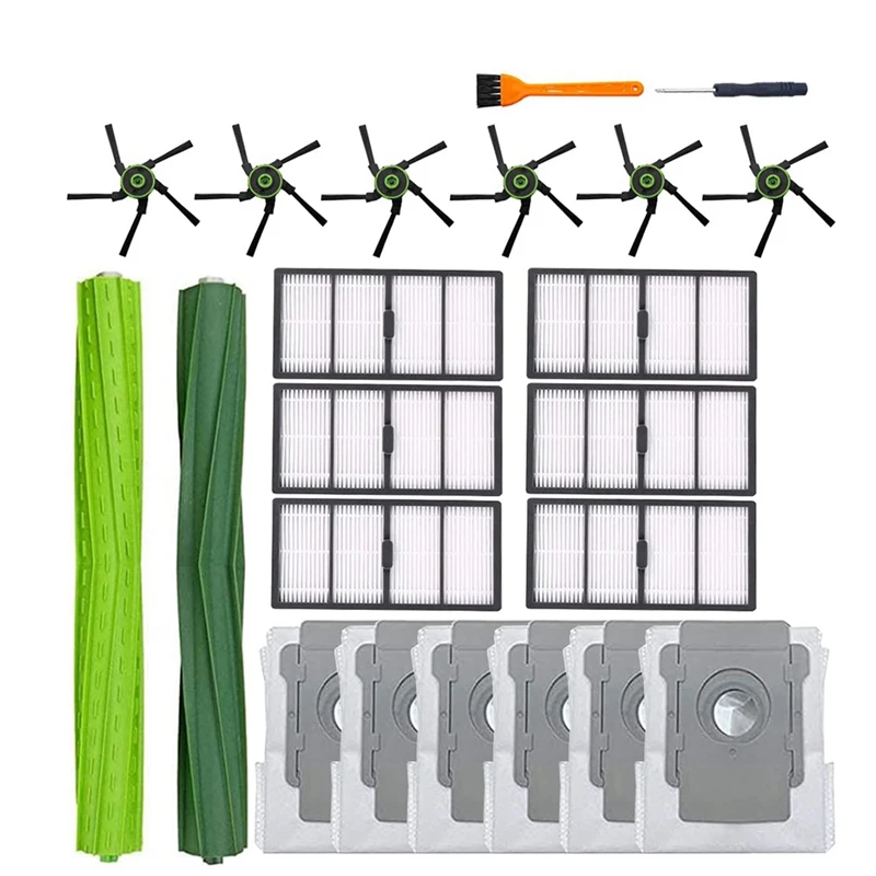 1 Set Main Brush Side Brush HEPA Filter Compatible For Irobot Roomba S9 S9+ Vacuum Cleaner Accessories
1 Set Main Brush Side Brush HEPA Filter Compatible For Irobot Roomba S9 S9+ Vacuum Cleaner Accessories