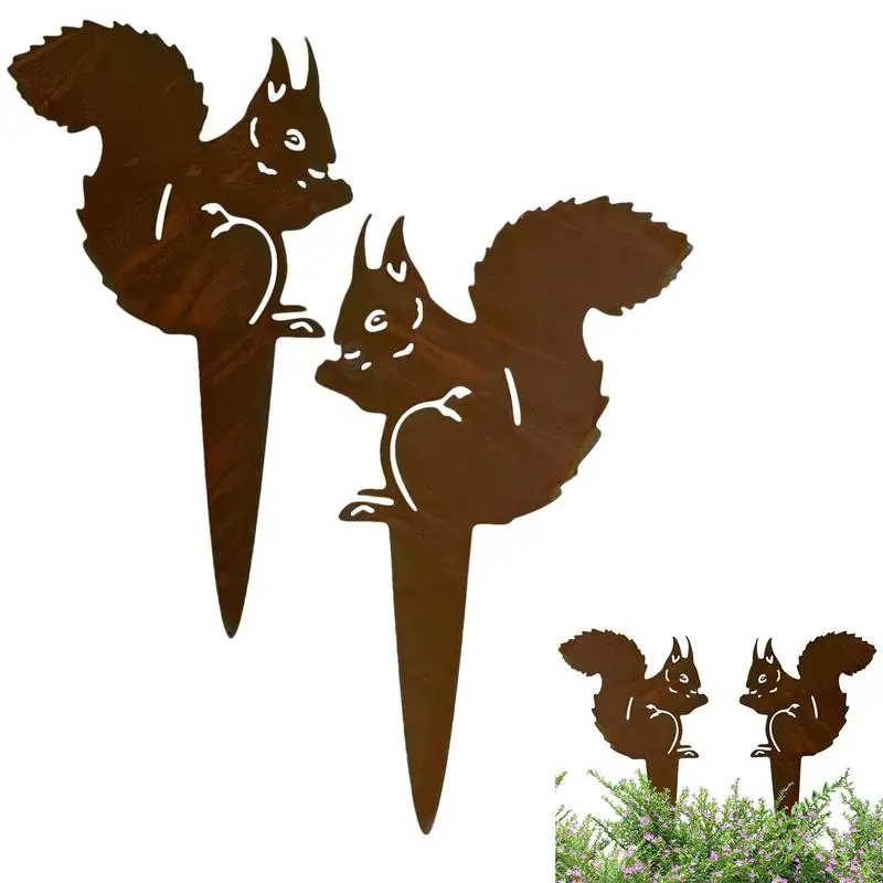 Metal Squirrel Garden Decor Elegant Garden Design Garden Animal Silhouette Cute Animal Garden Decoration Rust Look Metal Rust
Metal Squirrel Garden Decor Elegant Garden Design Garden Animal Silhouette Cute Animal Garden Decoration Rust Look Metal Rust