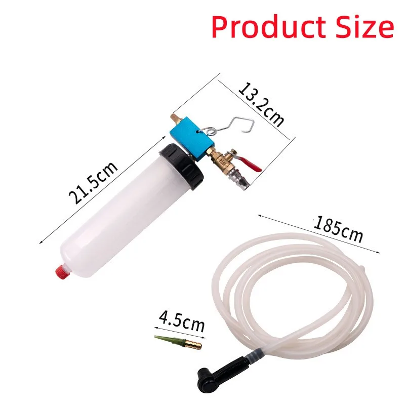 

Auto Car Brake Fluid Oil Change Replacement Tool Brake Fluid Drained Bleeder Pneumatic Vacuum Bleeder Extractor for Motorcycle